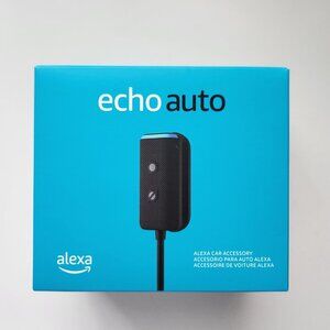 Amazon Echo Auto Bluetooth Hands-Free Alexa Device For Cars With Fast Phone Char